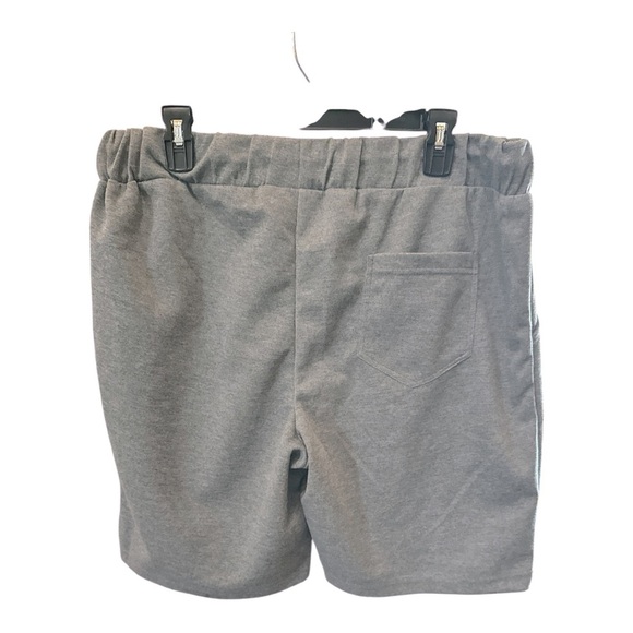 Arthur Beale Men’s Drawstring Shorts Gray XL – New Without Tag, Cotton Blend - Picture 4 of 7
